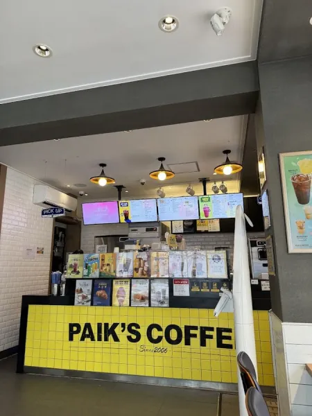 Paik's Coffee Cheonan Seongjeong Lotte Branch