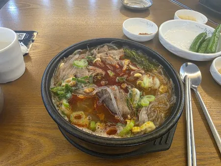 Jeju Eunhuine Haejangguk Gwangju Sangmu Branch