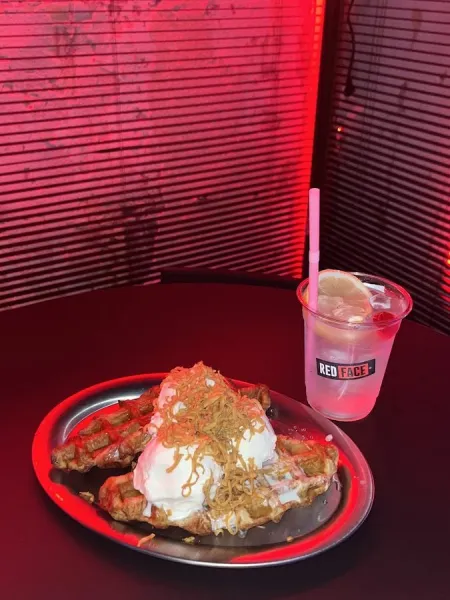 Red face