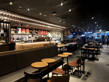 Starbucks Nonhyeon Station Intersection