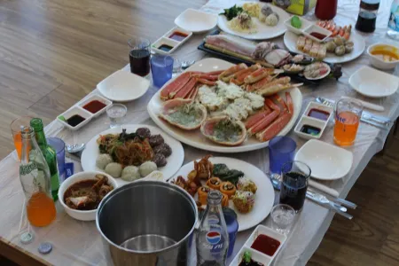 大浦松葉蟹生魚片直銷場