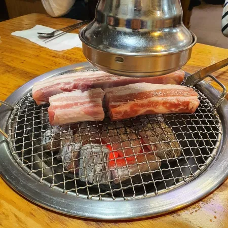 전주골참숯불화로구이