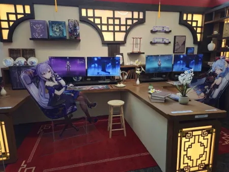 Genshin Impact PC Lounge in Seoul