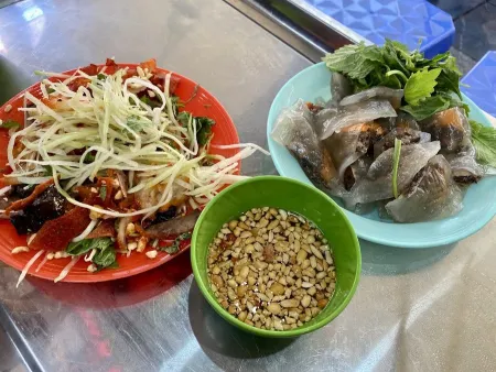 Nộm Bò Khô Long Vi Dung - Địa chỉ nộm bò khô, bánh bột lọc ngon chất lượng tại Hoàn kiếm Hà Nội