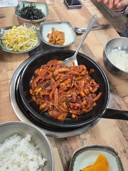 Wonjo Busan Halmae Nakji Bokkeum