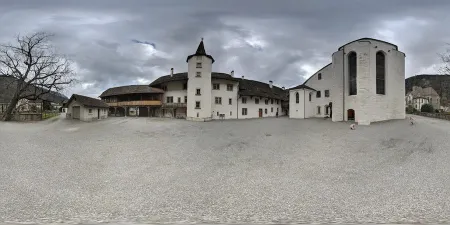 Monastery and Interlaken Castle