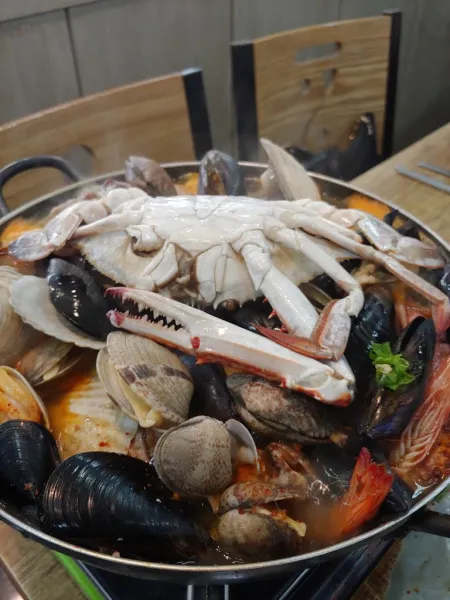 현미 해물 천국