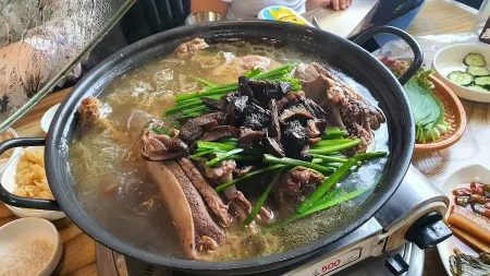 대밭골생오리