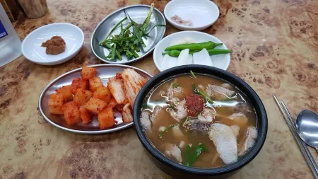 Haeundae Sinchang Dwaeji Gukbap