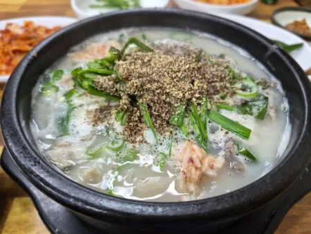 梨花血腸湯
