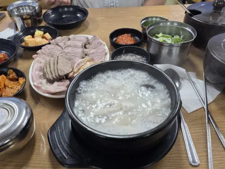 고흥순대국