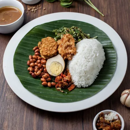 Nasi Ayam Kedewatan Ibu Mangku