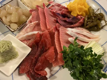 Haru Tuna and Salmon