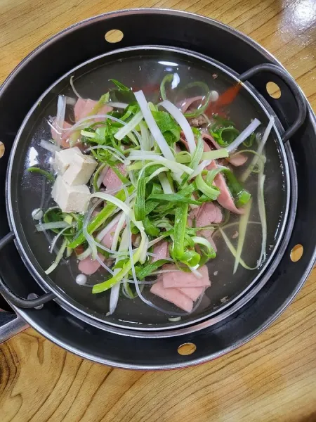Tobaki Budae Jjigae