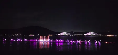 Tapjeongho Suspension Bridge