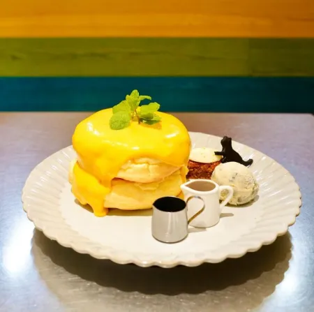 彩虹鬆餅 rainbow pancake