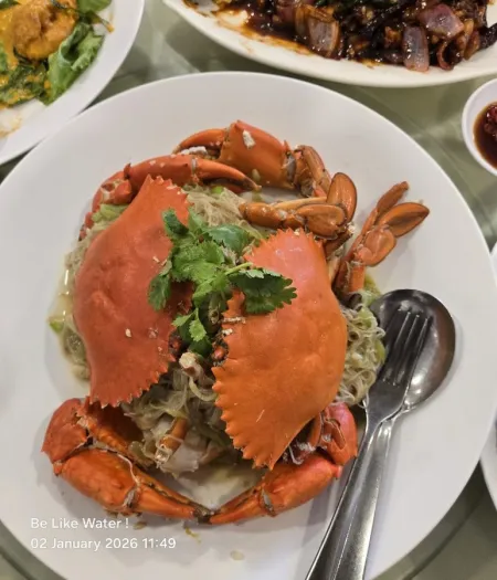 Crab at Bay Seafood Restaurant