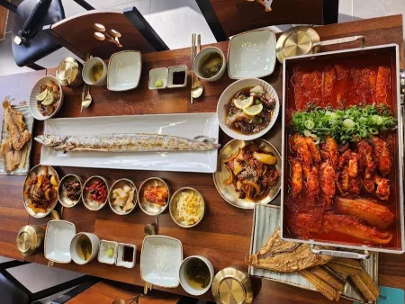 Hamdeok Galchi Jorim Jeju Galchi Myeongga