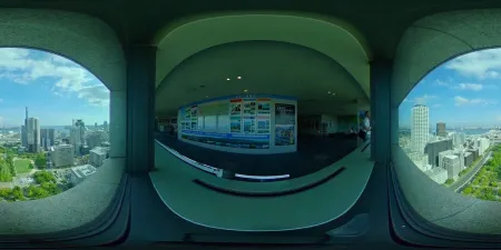 神戸市役所 展望ロビー