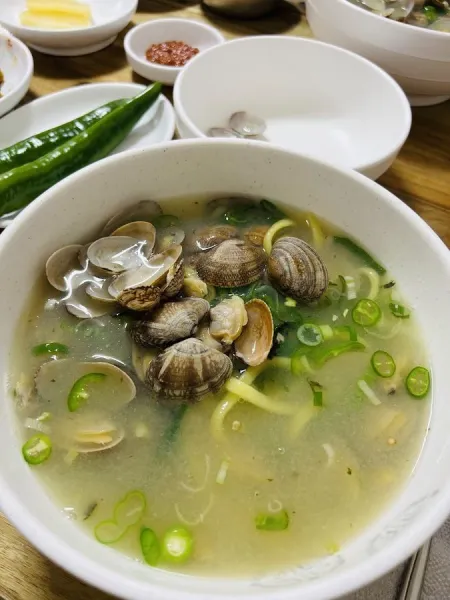 대홍바지락칼국수