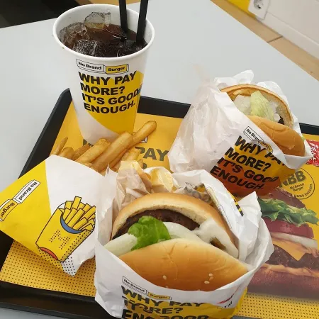 No Brand Burger Busan hwamyeong station Branch