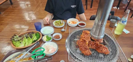 상호네숯불닭갈비돼지갈비