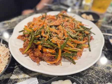 야채통닭