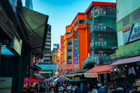 Namdaemun Market Food Street