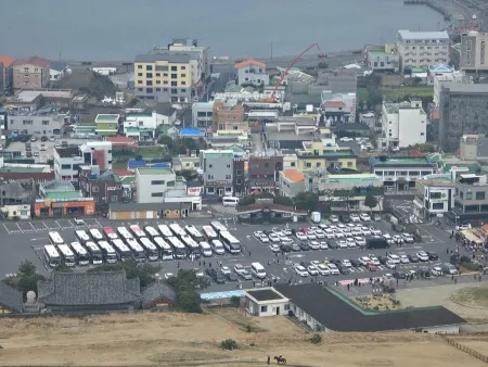 Seongsan Ilchulbong Parking Lot
