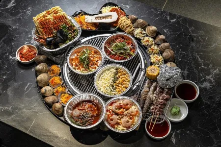 월미도 조개남바완 바담샤브칼국수