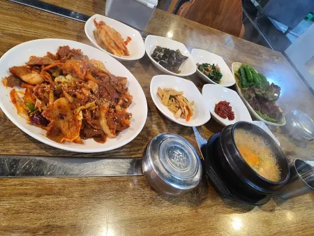 불타는장작화로구이