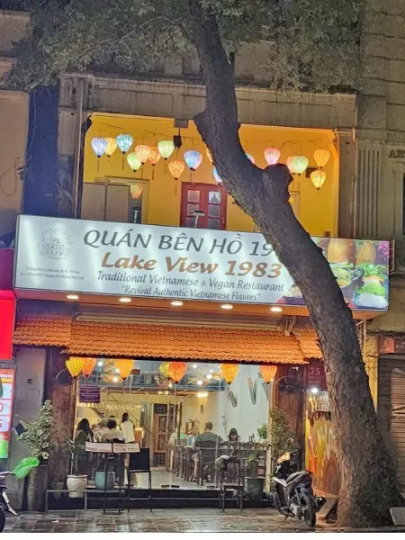 Lake view 1983 traditional vietnamese & vegan restaurant