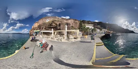 Santorini Old Harbor