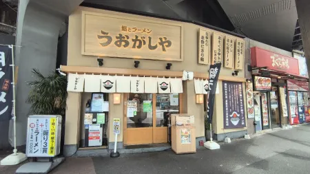 Sushi to Ramen Uogashiya Shimbashi
