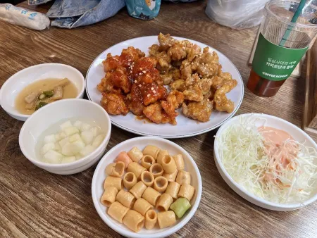 해피통닭
