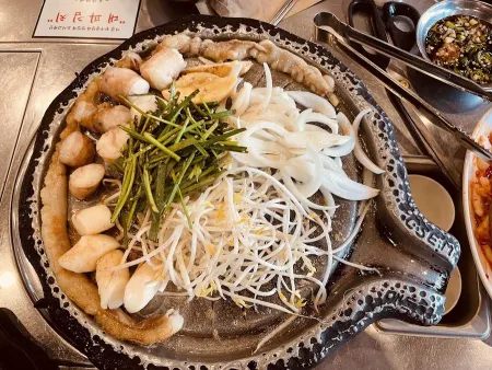 lòng bò nướng