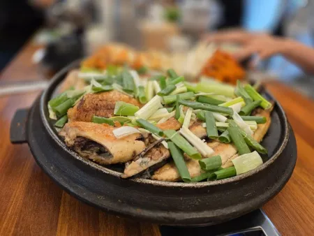 Deungyong Pot Lid Grilled Fish