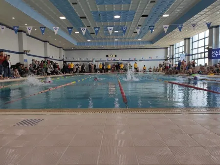 The First Swimming Pool