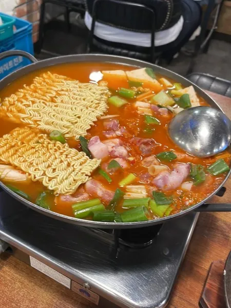 Kim Sambo Jeju Saenggogi & Kimchi Jjigae