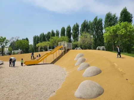 Gangdong-gu Gwangnaru Hangang Park Moduui Nolteo