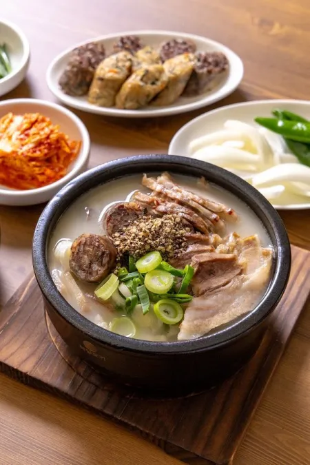 안골순대