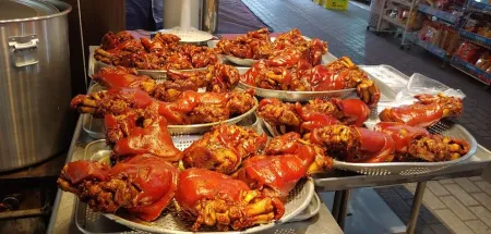 Shinchang market pork feet