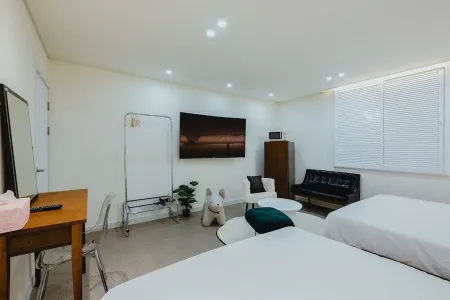 感性住宿 月光江陵