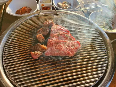 하루숯불생고기