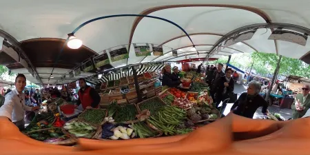 Batignolles organic market