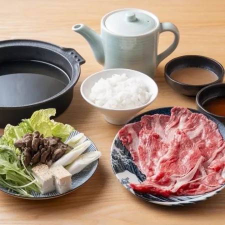 京都和牛すき焼きしゃぶしゃぶ 富之上 三条河原町店