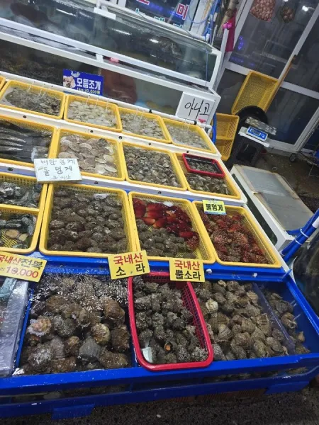 Mohang Harbor Fish Market