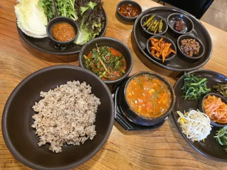 초가집 부뚜막청국장