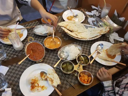 아사 레스토랑 하단