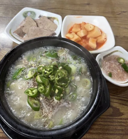해남순대국
